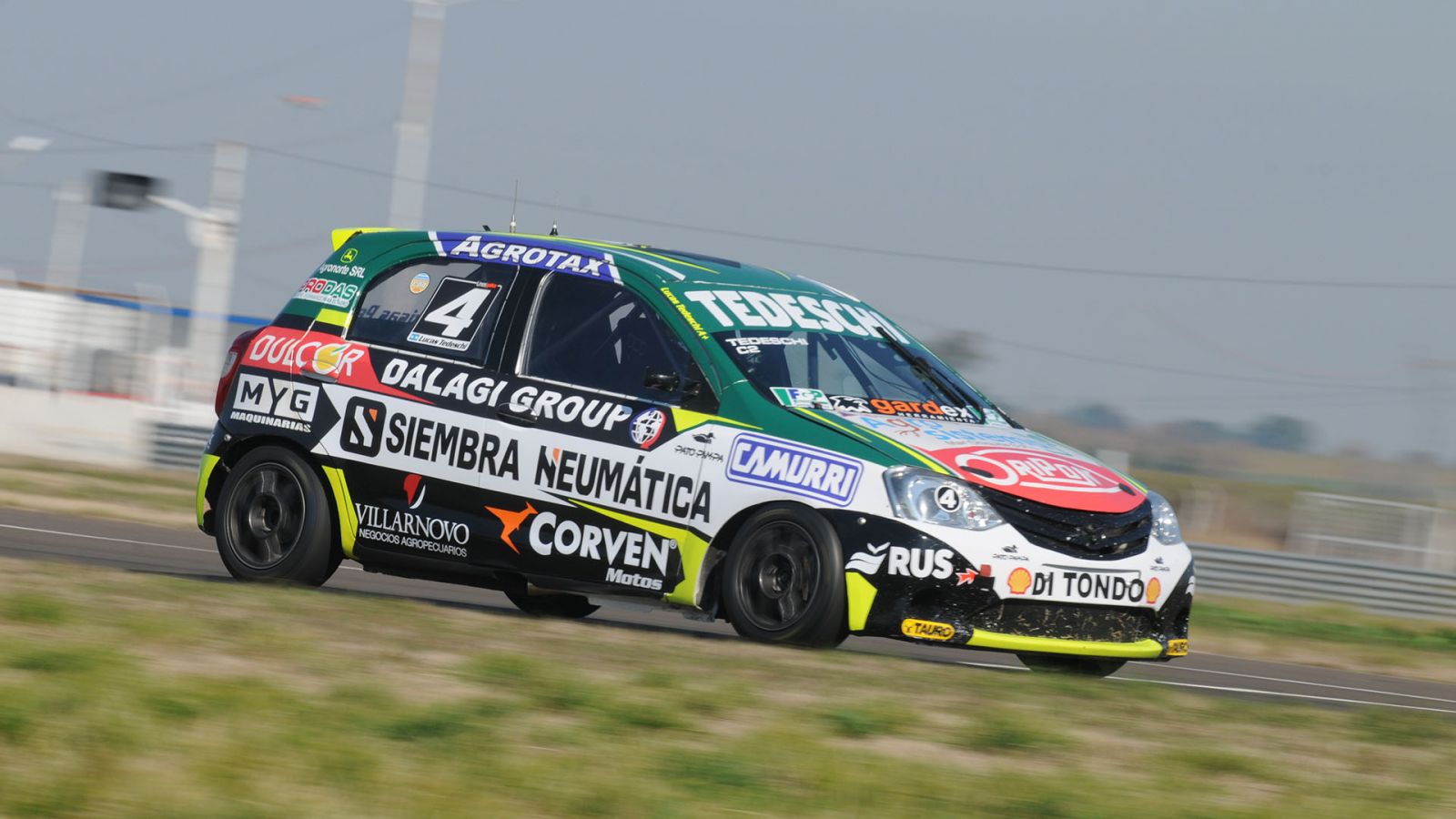 Lucas Tedeschi encabezó la paridad en Concepción del Uruguay