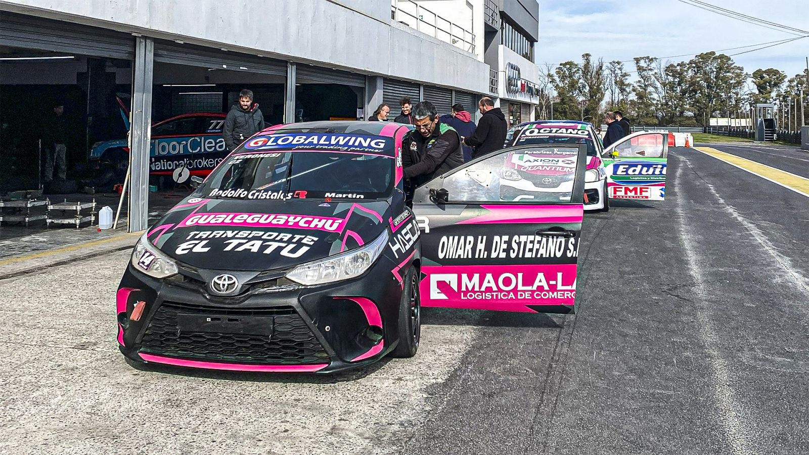 En Buenos Aires, intensa jornada de pruebas