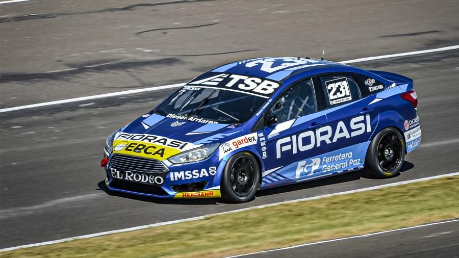 José Manuel Urcera, nuevamente con su Ford Focus