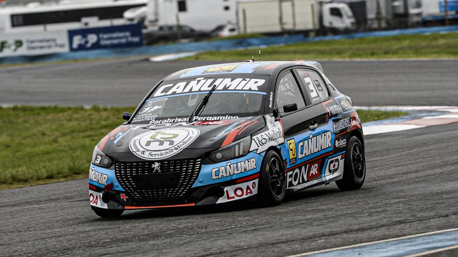 Renzo Blotta, en el primer entrenamiento