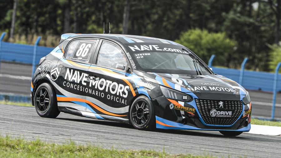 Martín Leston logra su primera pole position