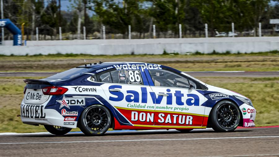 Primera prueba anual para Agustín Canapino