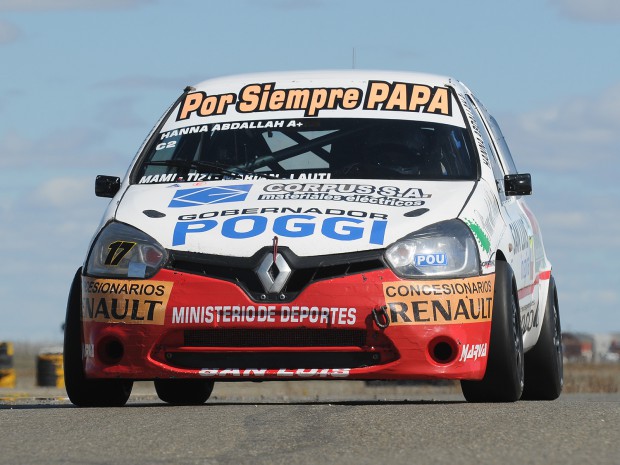 Abdallah ratificó la pole