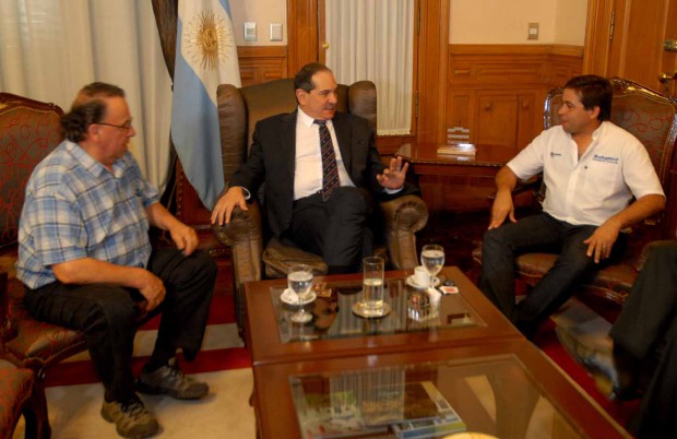 Mohamed en visita protocolar
