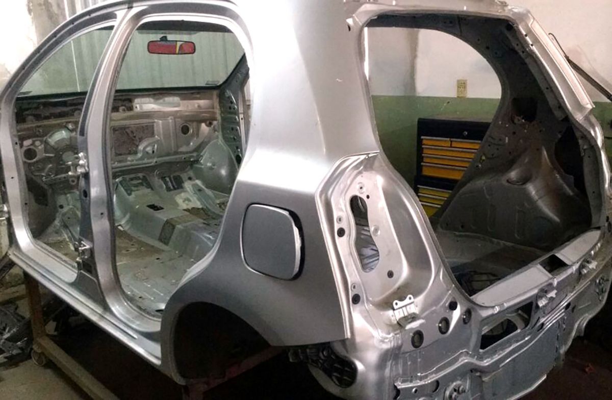 Schiavon Sport trabaja en un Toyota Etios