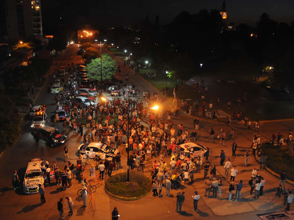 Largada simbólica en San Jorge