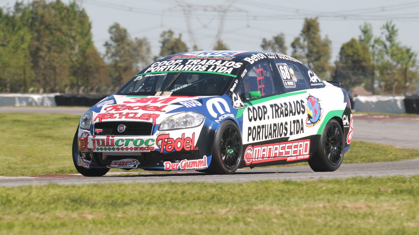 "Dejé todo en la pista"
