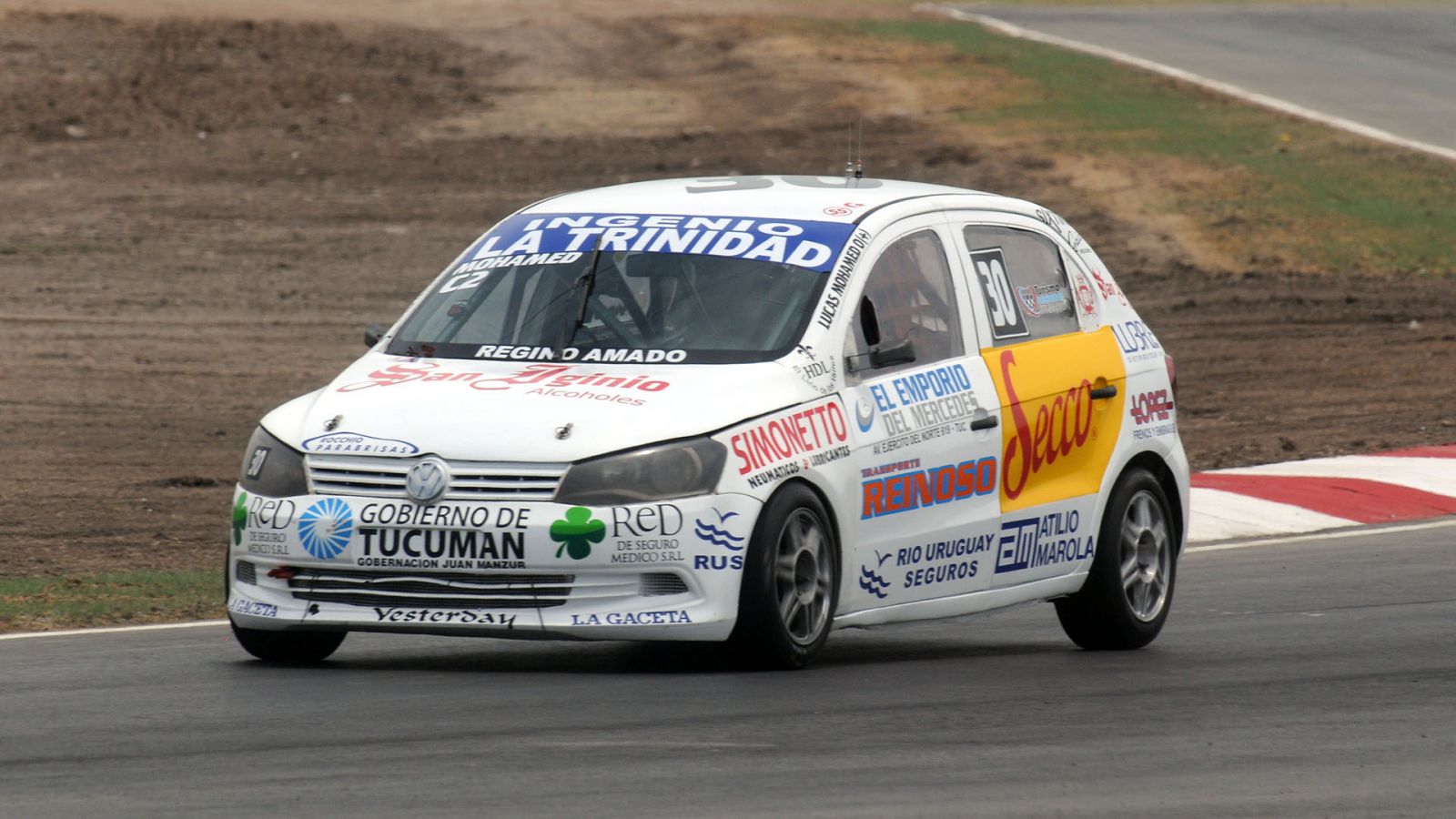 Lucas Mohamed, nuevamente en pista