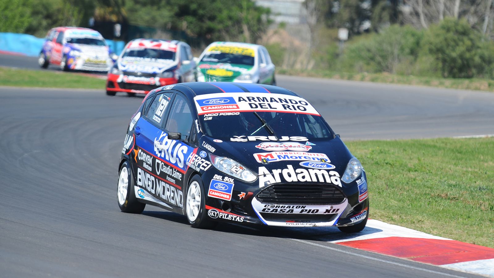 Nicolas Posco, en el momento indicado