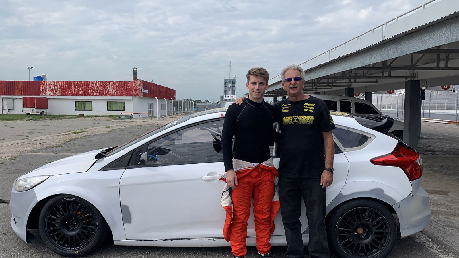 Martín Chialvo suma experiencia con pruebas