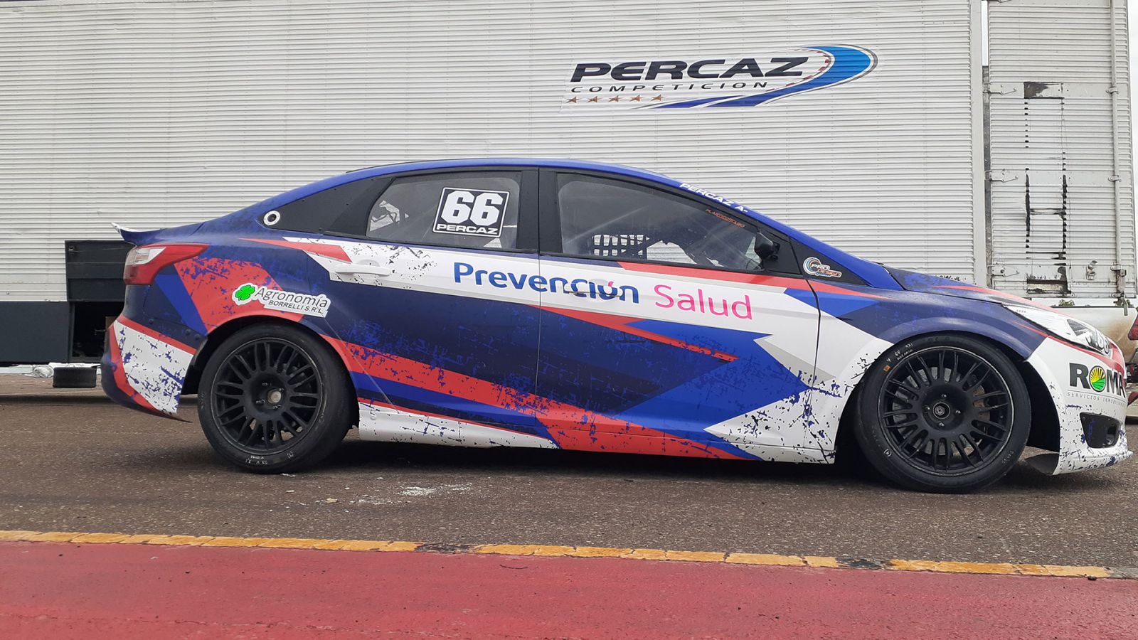 Adrián Percaz se puso a punto
