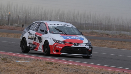 Julián Santero vence en la tercera serie