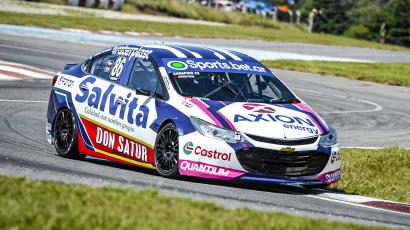 Agustín Canapino, vencedor en la segunda serie