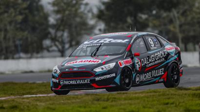 Fabián Yannantuoni probó en el Autódromo Cabalén