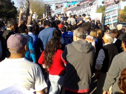 La gente acompañó en buena forma a los pilotos de TN-APAT