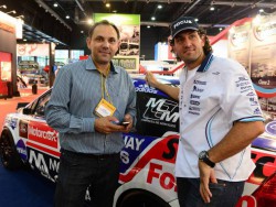 Mauro Medina (Promoción APAT) y Emanuel Moriatis.