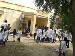 La comunidad educativa acompañó la iniciativa