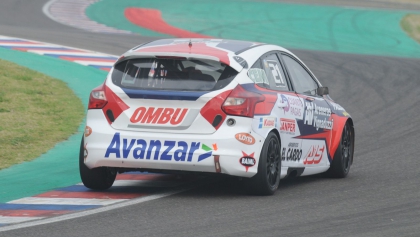 Leandro Carducci, en el final de la tanda