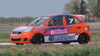 Maximiliano Bestani. en la pole provisional