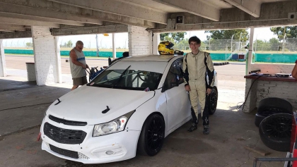En Paraná, Nico Kern Racing Car