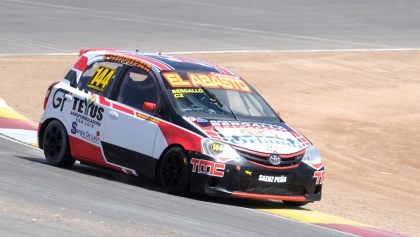 Tomas Bergallo, en el primer cronometrado de la temporada
